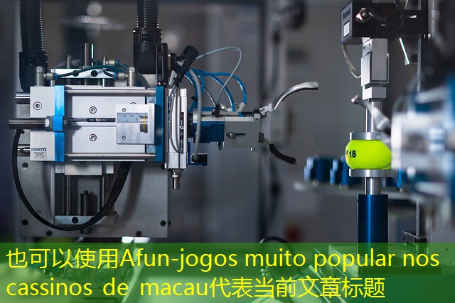 jogos muito popular nos cassinos de macau