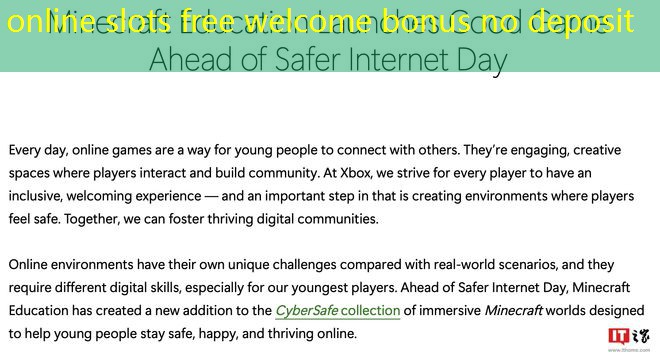 online slots free welcome bonus no deposit