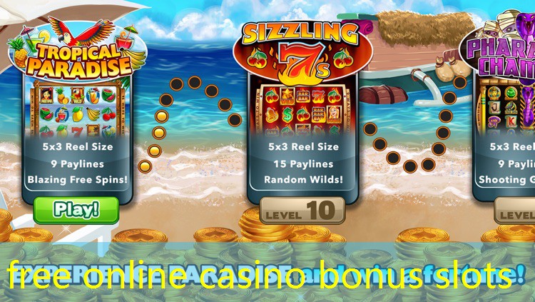 free online casino bonus slots