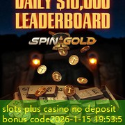 slots plus casino no deposit bonus code