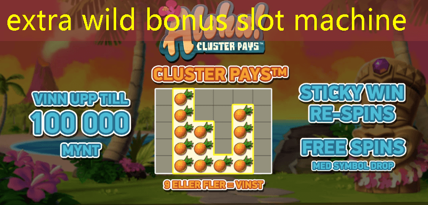 extra wild bonus slot machine
