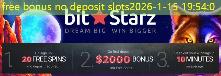 free bonus no deposit slots